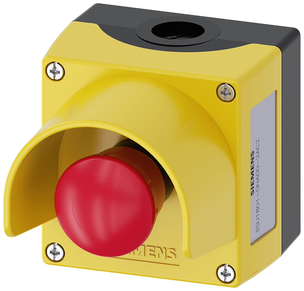 40MM E-STOP ENCL 1NC