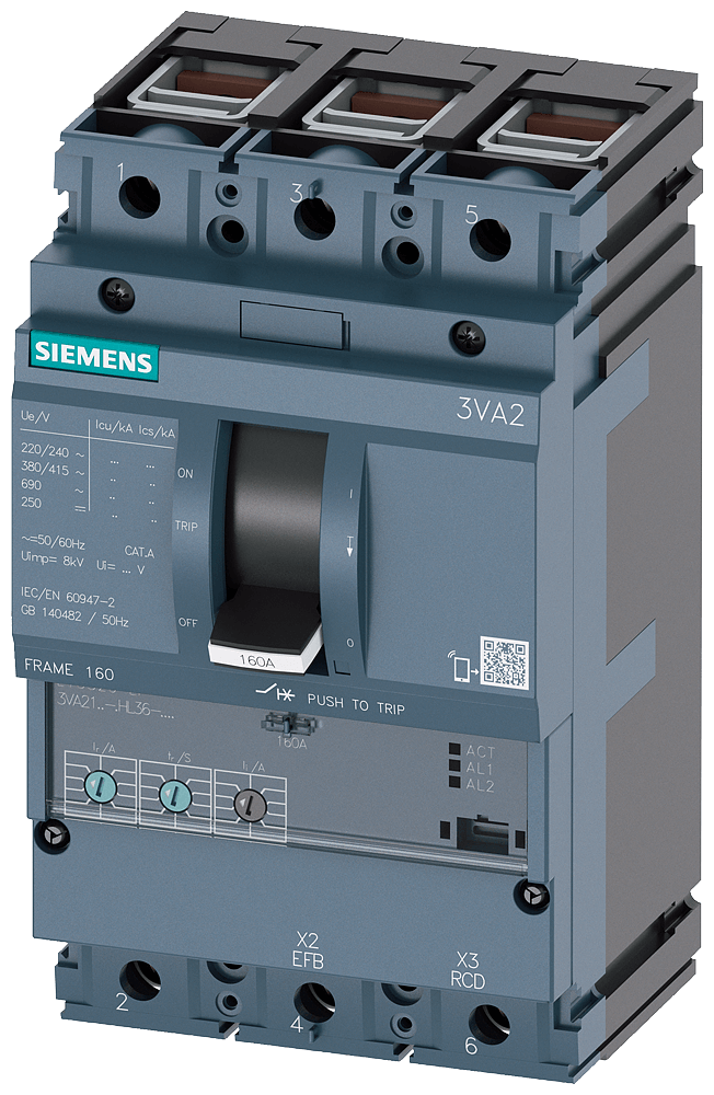 160A 3P MCCB BOX TER