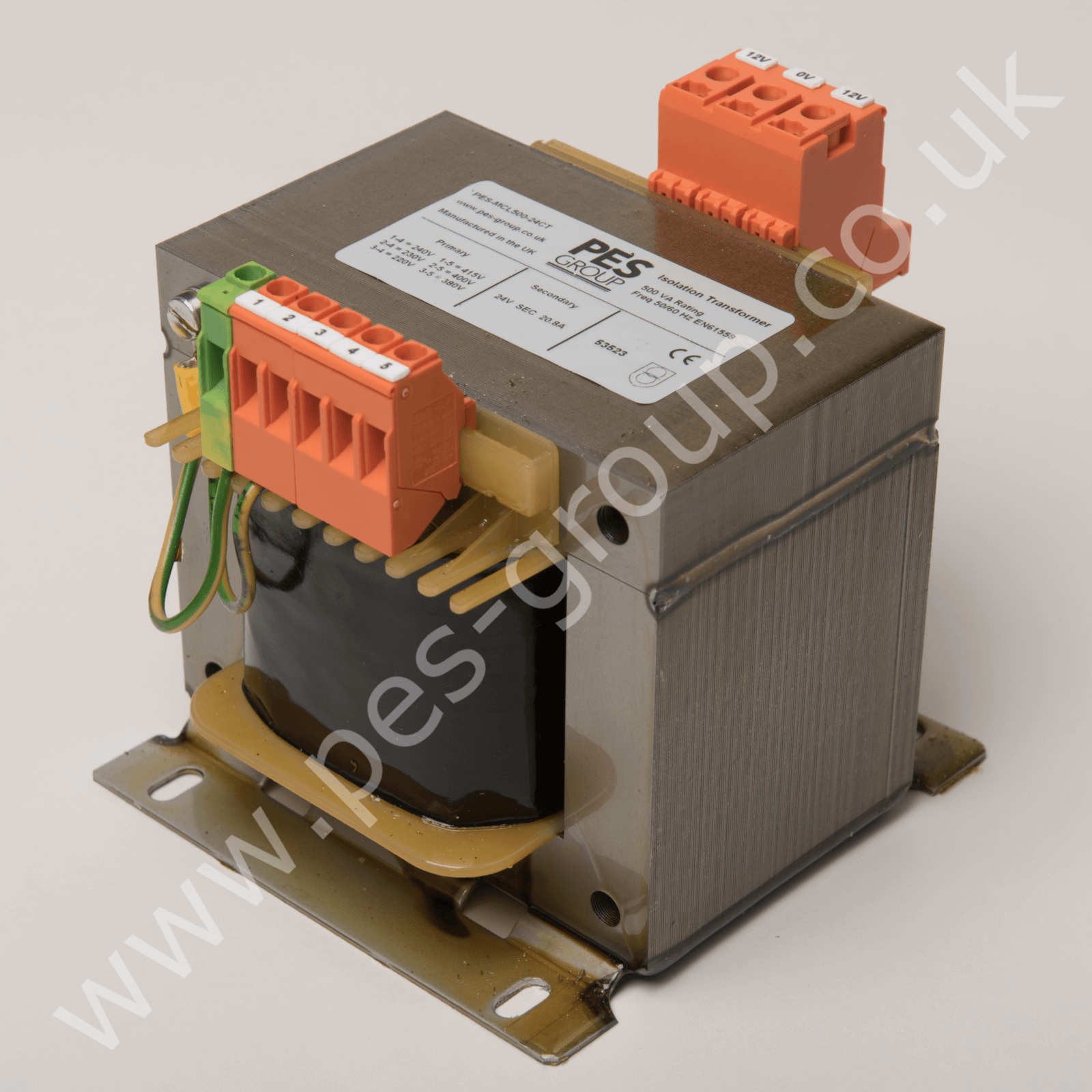 TRANSF 500VA 24V SEC
