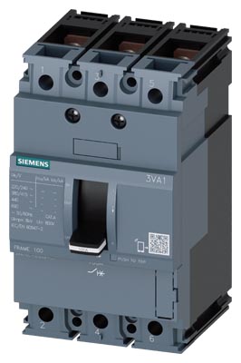 SIEMENS MCCB 100A 3P