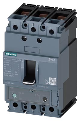 SIEMENS 3VA1 3 POLE