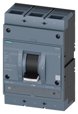 1000A 3P 55KA MCCB