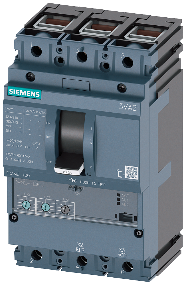63A 3P MCCB BOX TERM