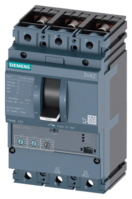 3VA2 3P 100-250A 55K