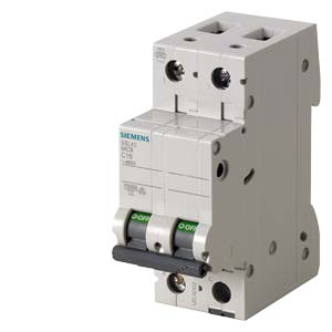 MCB 1A 2POLE D TYPE