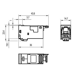 IE-XRJ45/IDC